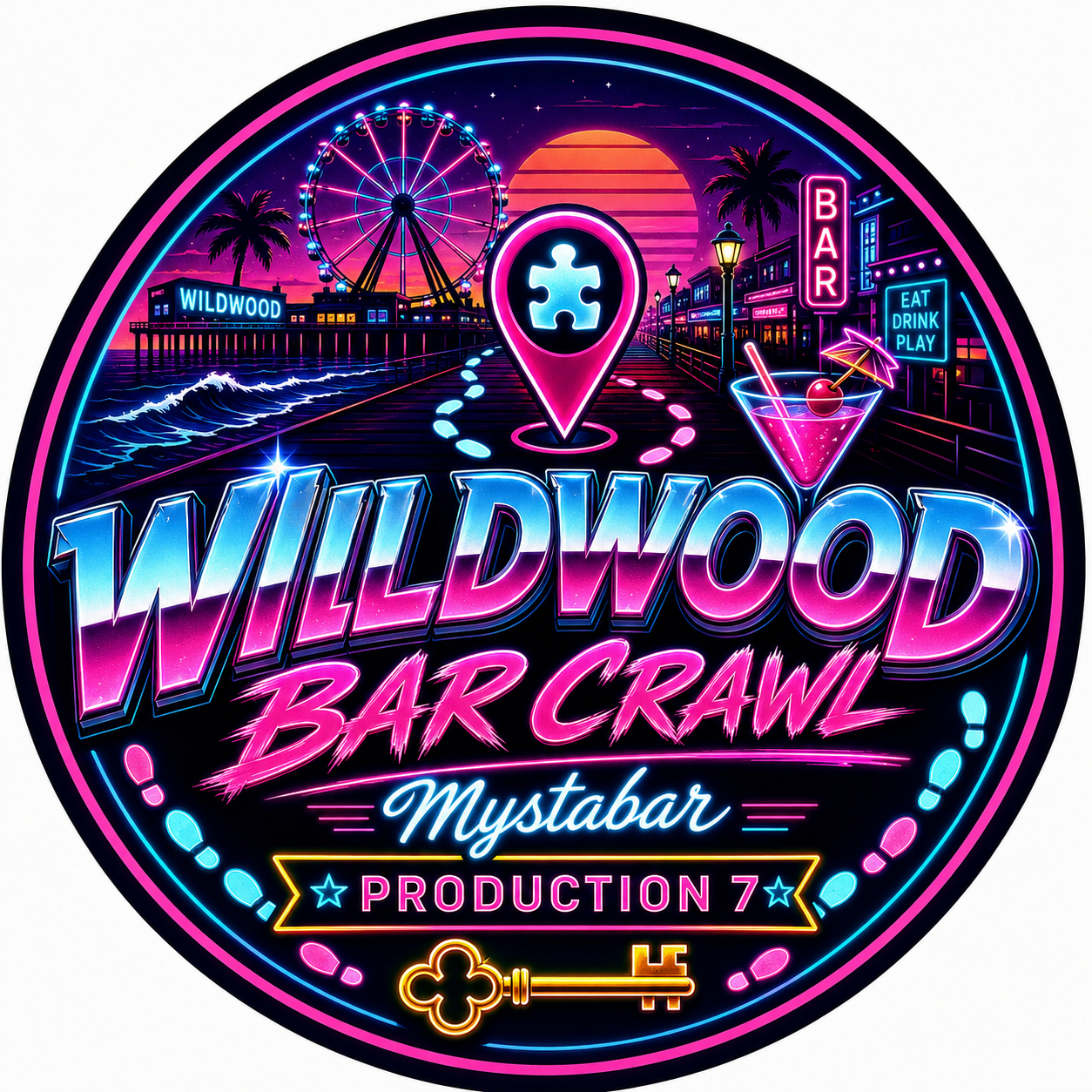 Mystabar Wildwood Bar Crawl